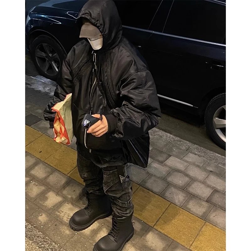 FARFROMWHAT  Hooded cotton jac