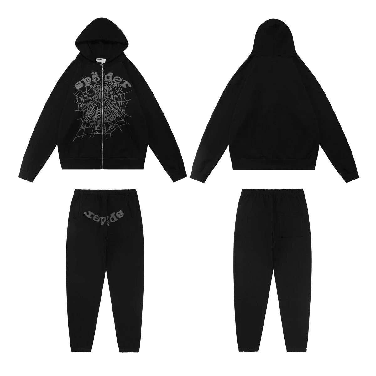 Spider Web Hoodie and Jogger S
