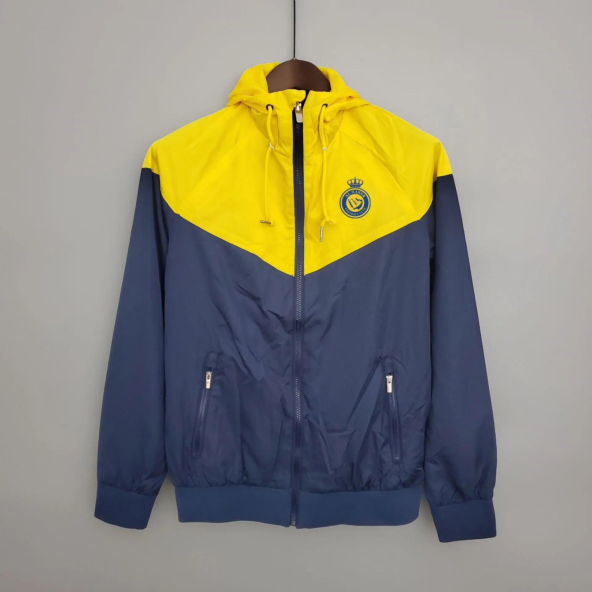 Corinthians Hooded Windbreaker Jacket Black Outerwear - 15