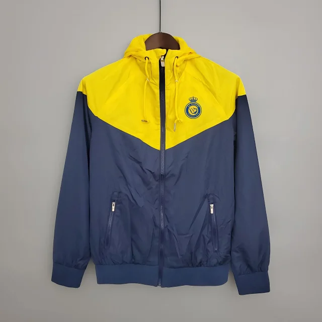 Real Madrid Jackets Hooded full-zip football windbreaker product detail image 14