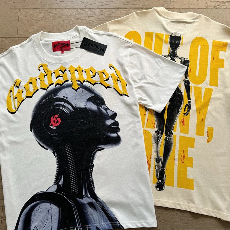 Godspeed Shirt Designer Mens T