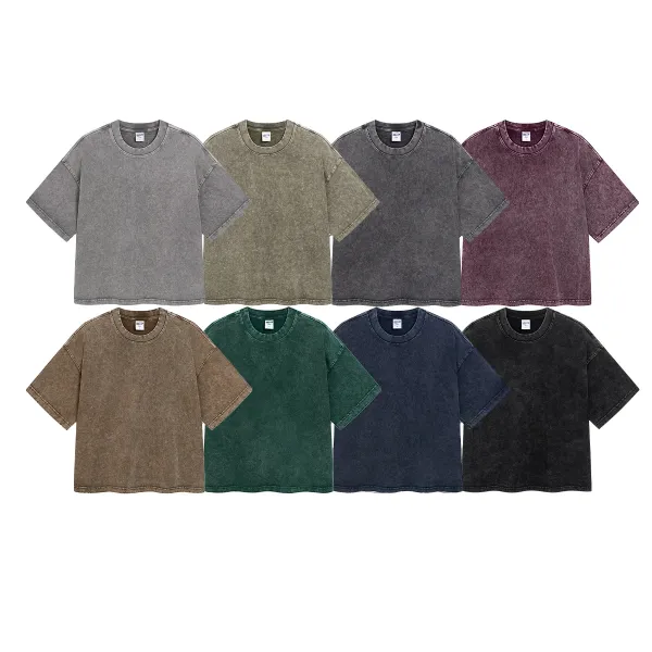 Gallery Dept. Acid Wash Green T-Shirt - 6