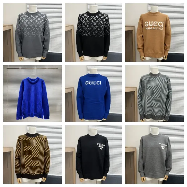 Prada Embroidered Logo Crewneck Sweater White - 2