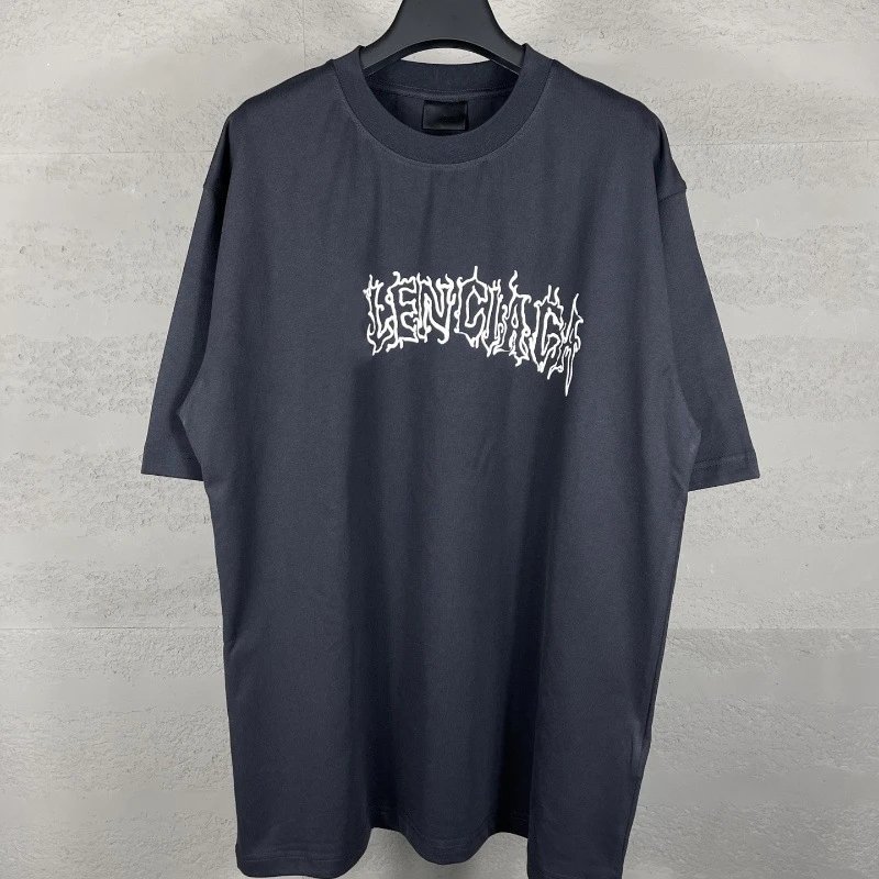 Balenciaga Metal Logo Oversize