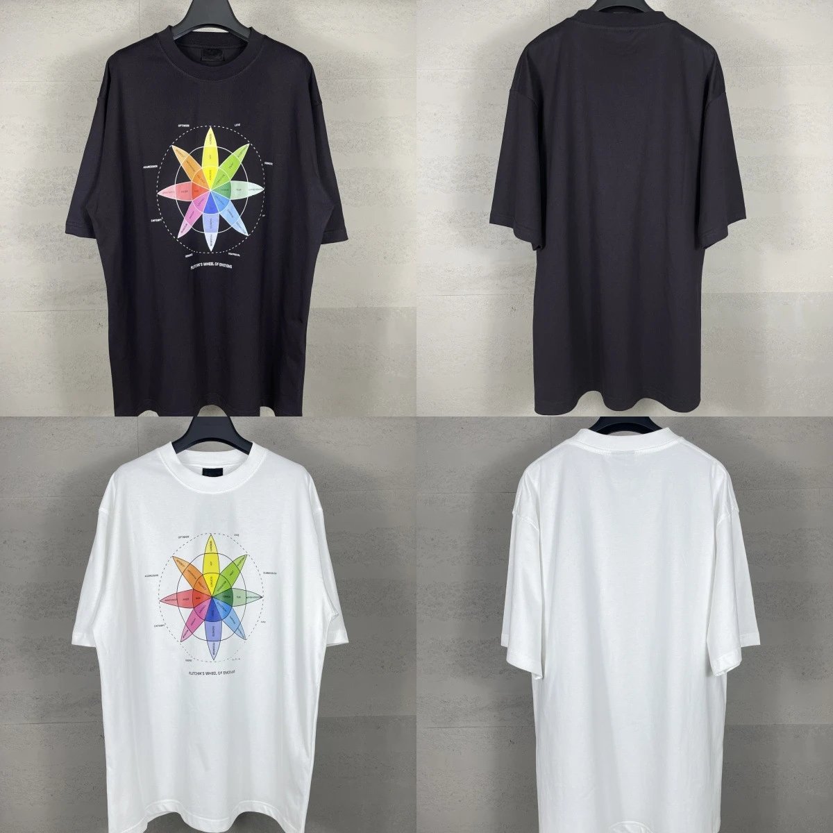 Balenciaga Rainbow Graphic Sho