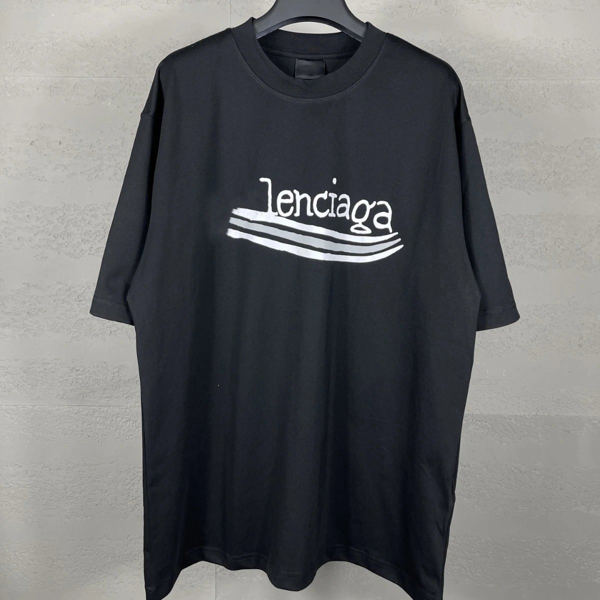Balenciaga logo-print cotton T