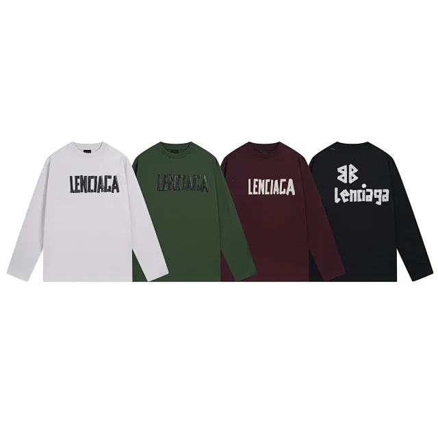 Unbranded T-Shirts Long-Sleeve Crewneck T-Shirt with LENLIACA Graphic Print product detail image 1