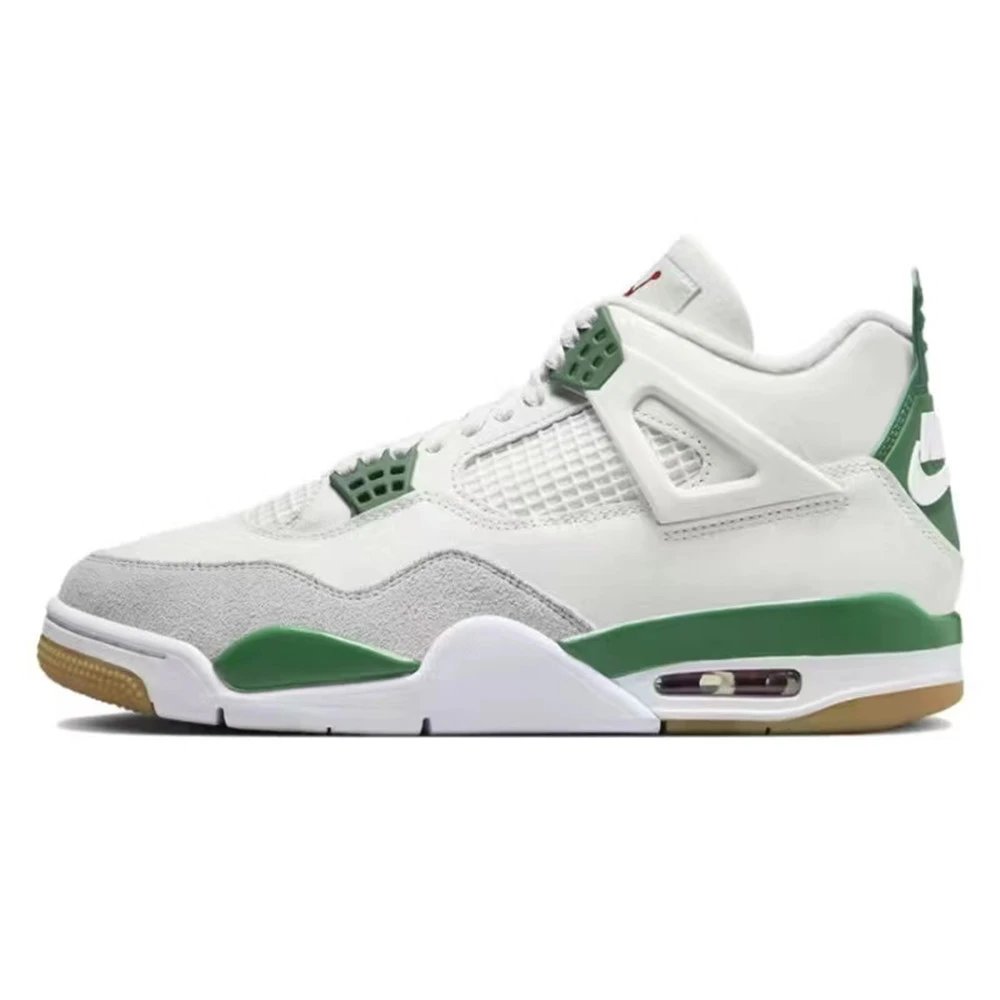 AJ4 SB White Green Collaboration