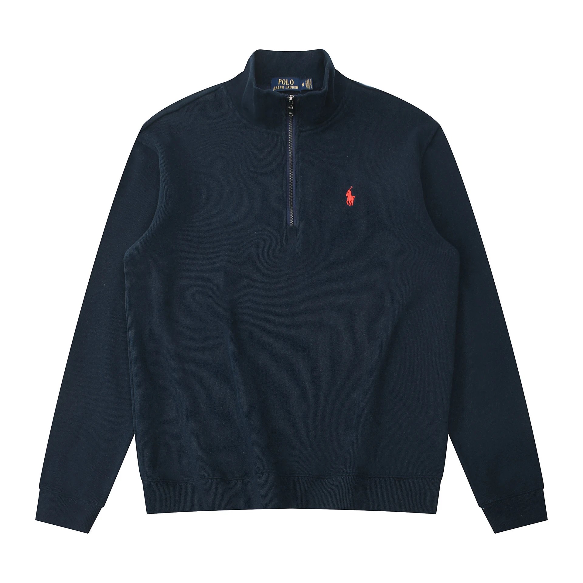 603 Half-Zip Royal Blue Red Horse
