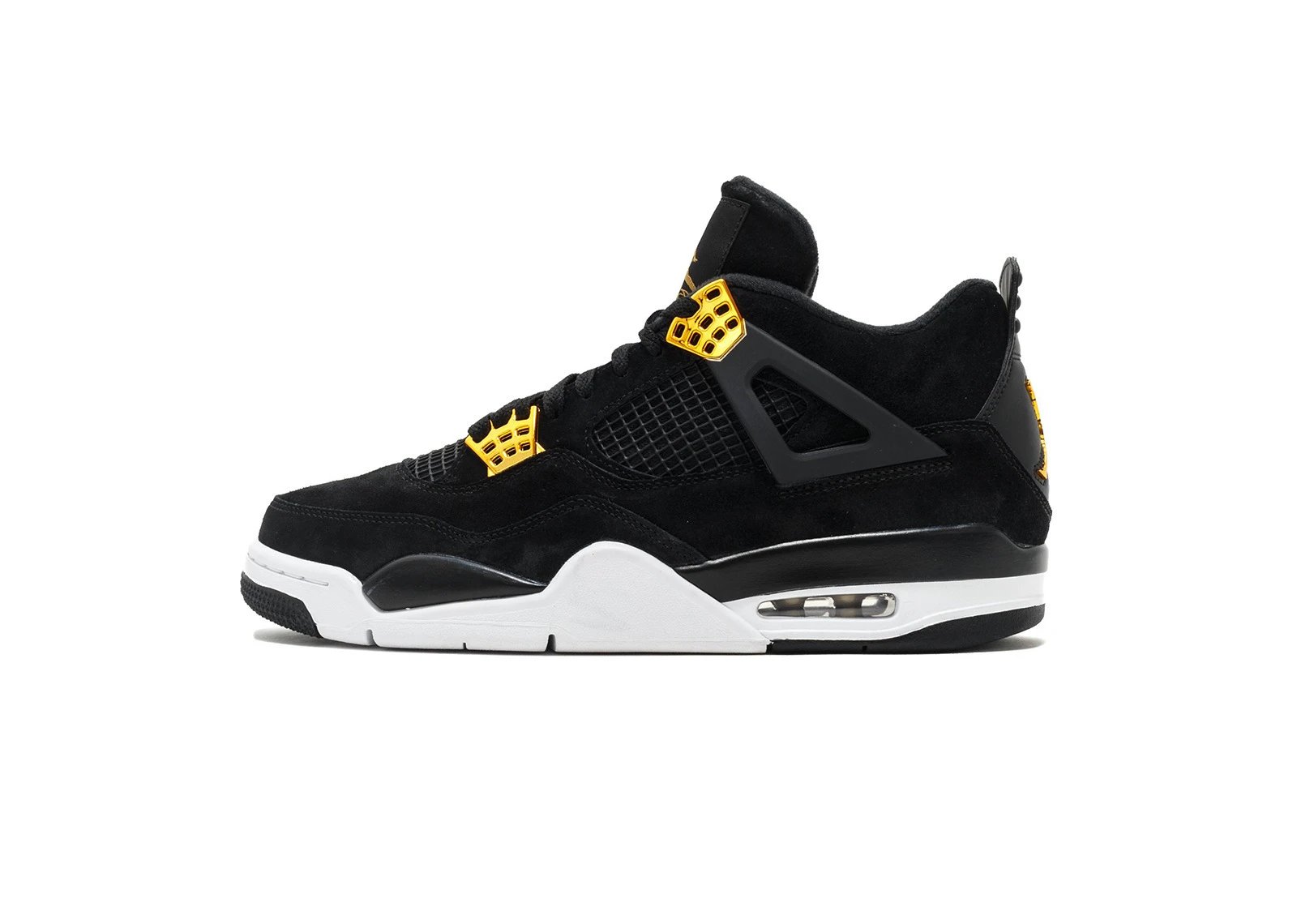 AJ4 Black Gold Buckle