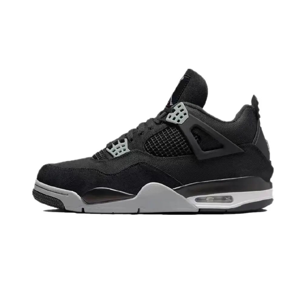 AJ4- Black Canvas