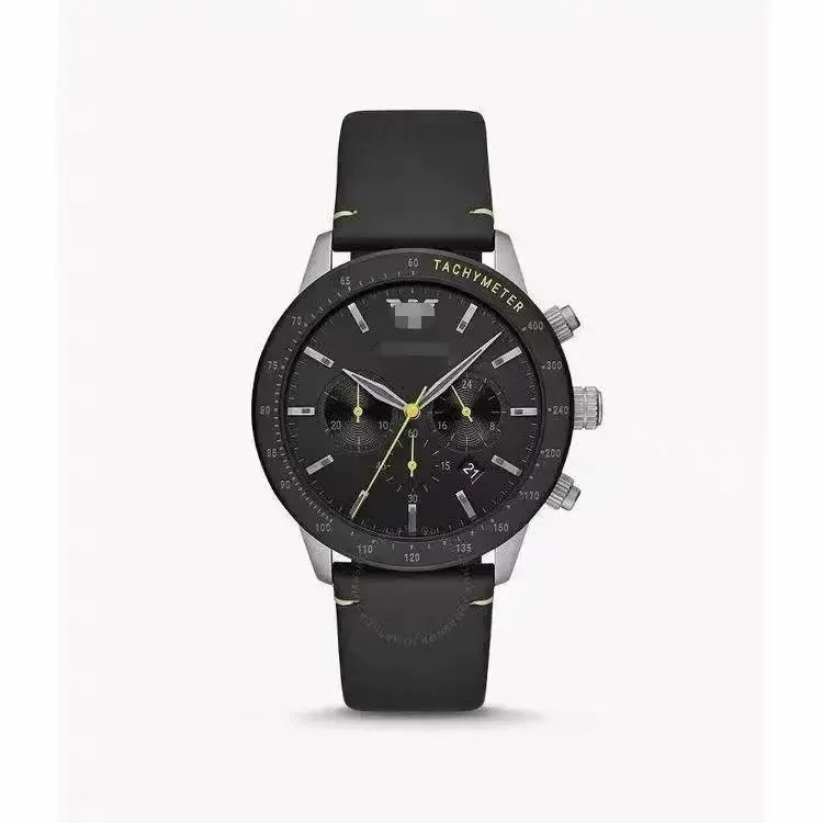 Ar11306 Chronograph Blue Dial Stainless Steel Watch - 7