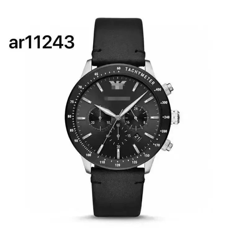 Ar11306 Chronograph Blue Dial Stainless Steel Watch - 5