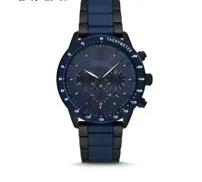 Ar11306 Chronograph Blue Dial Stainless Steel Watch - 13