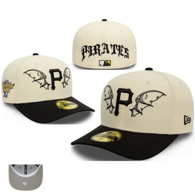 New Era Hats Curved-Brim Baseball Cap with Wing Embroidery product detail image 2