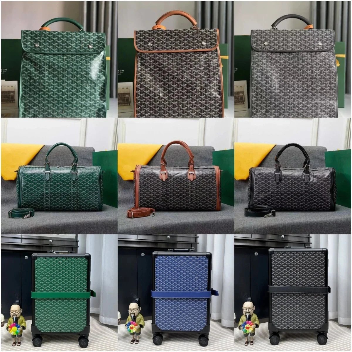 Goyard Saint Louis Backpack/Du