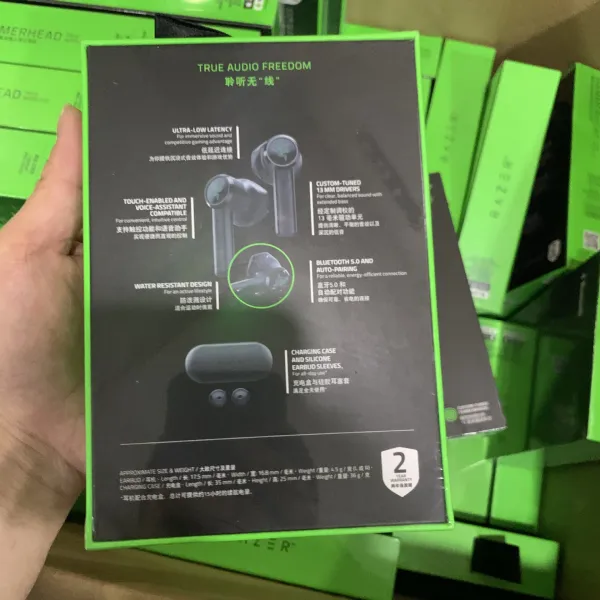 Razer Hammerhead True Wireless Black TWS Earbuds - 4