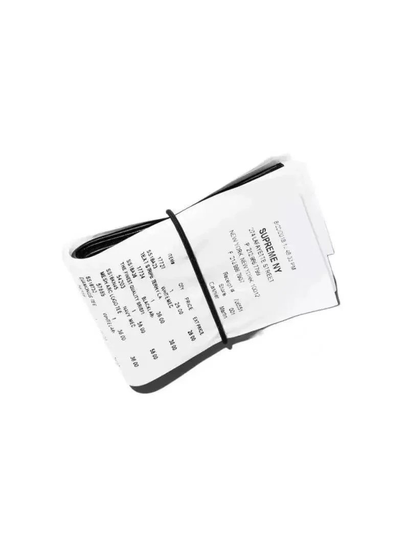 Supreme Receipt Wallet 2