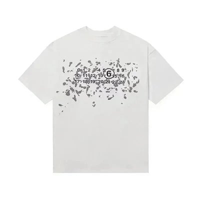 Maison Margiela, Digital Label Print Short-Sleeve and Casual Shorts Collection - rep Maison Margiela