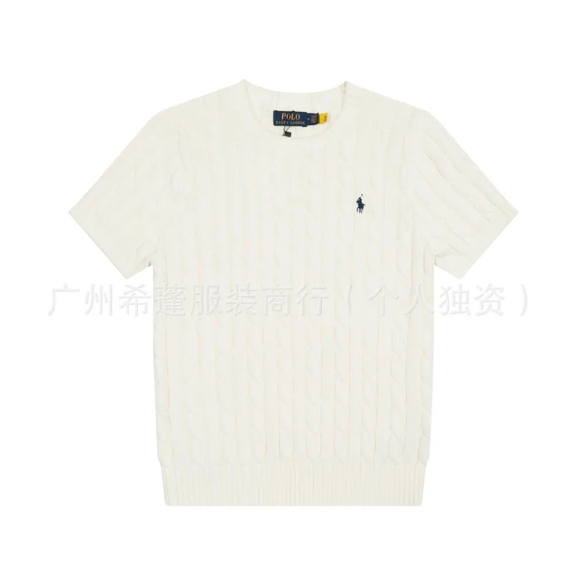 Crew Neck Knit Short Sleeve