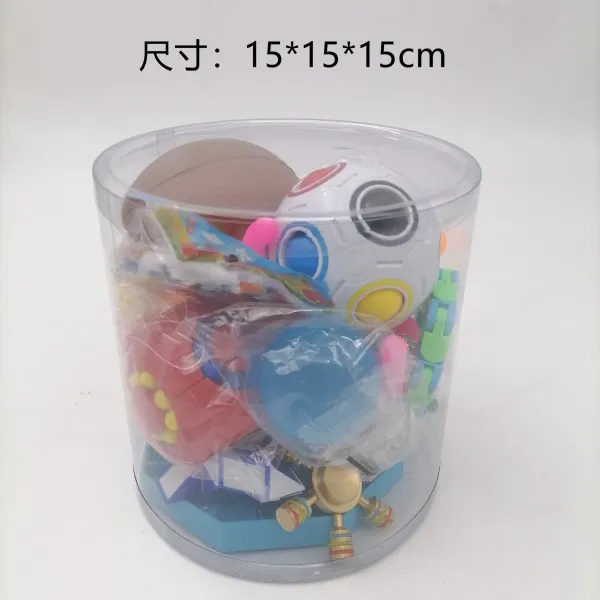 Fidget Toy Advent Calendar Multicolor Stress Relief Toys Set - 10
