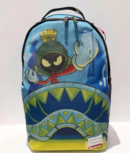 Sprayground x Looney Tunes Marvin the Martian Shark Mouth Backpack - 1
