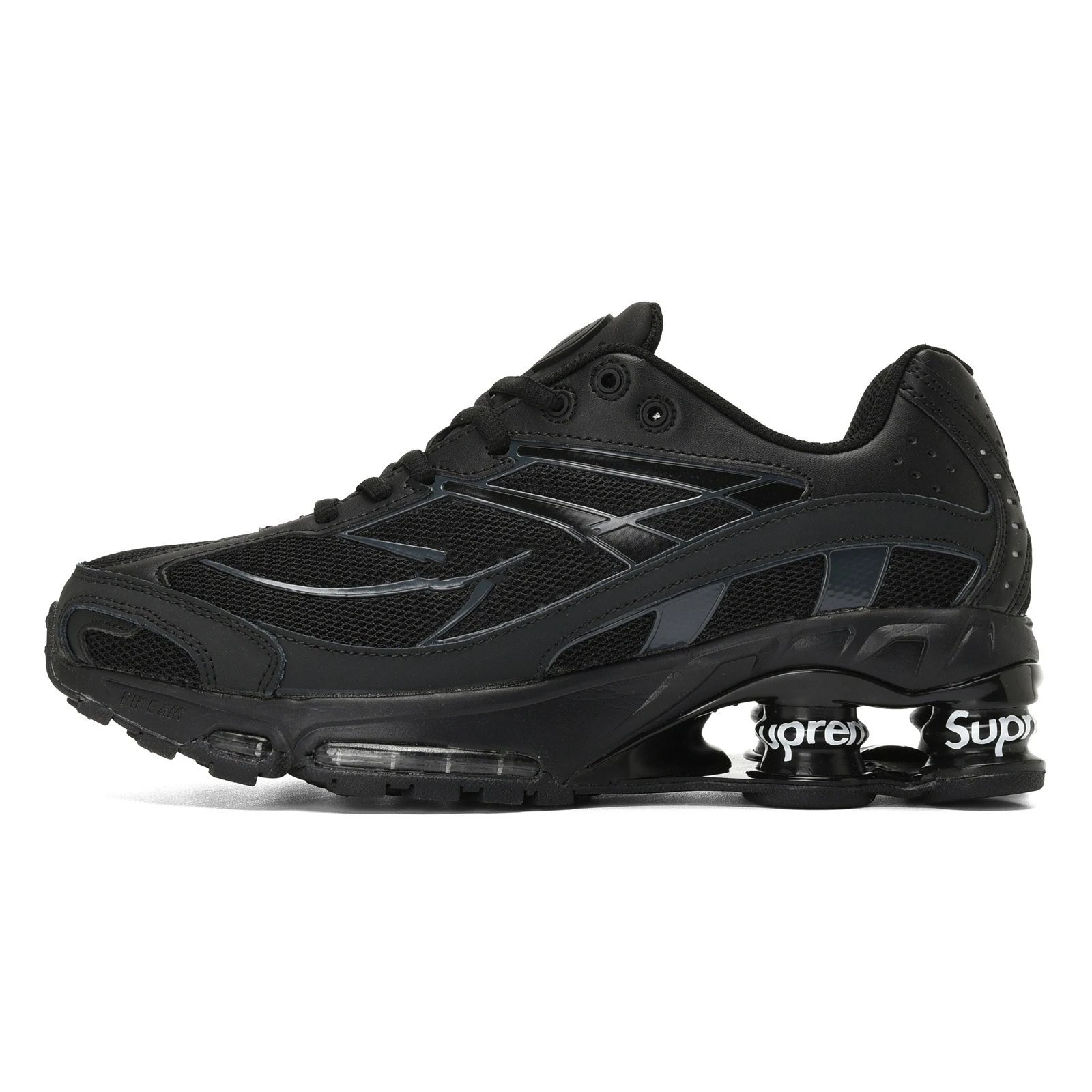 Supreme x Nike Shox TL Black/White Sneakers - 4