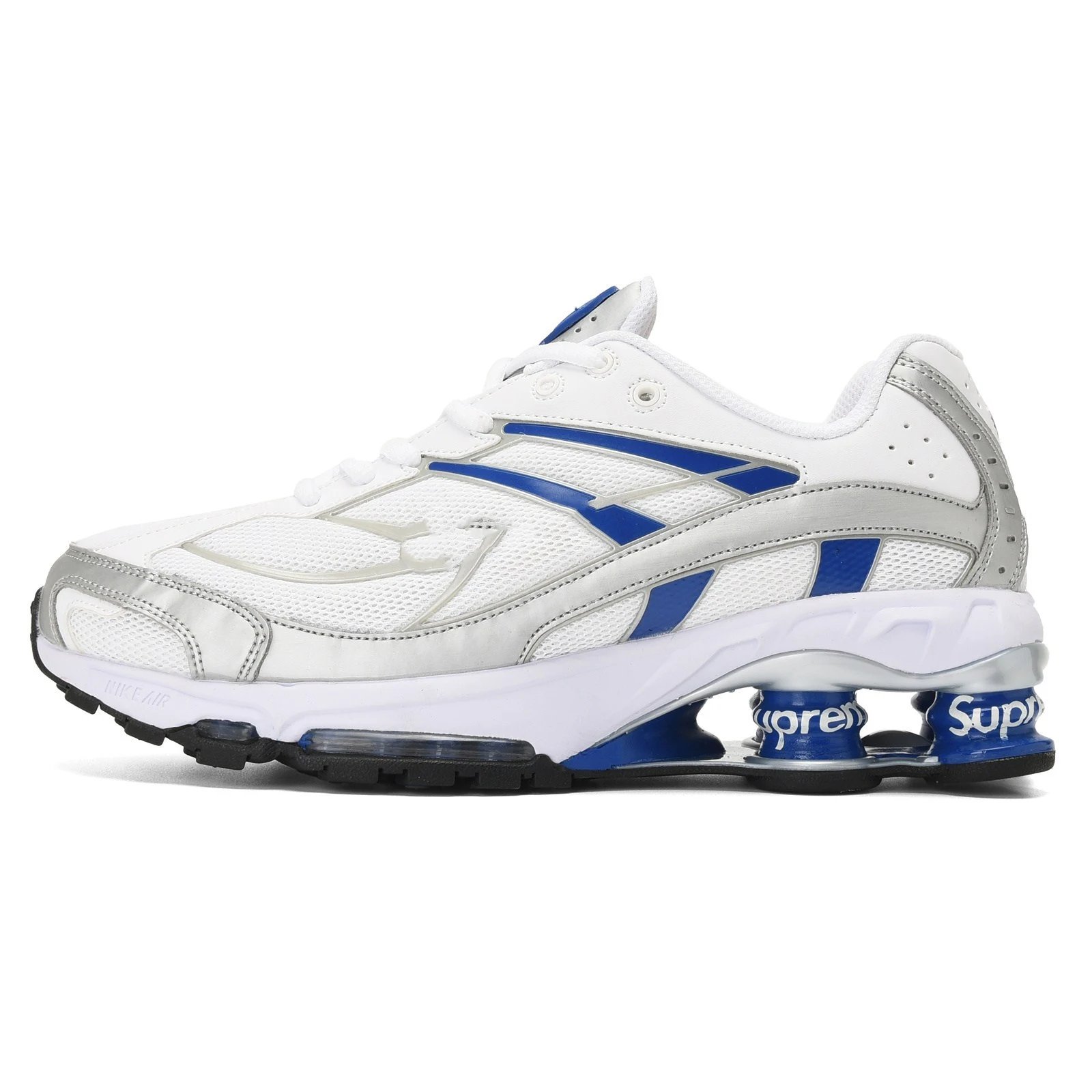 Supreme x Nike Shox TL Black/White Sneakers - 7