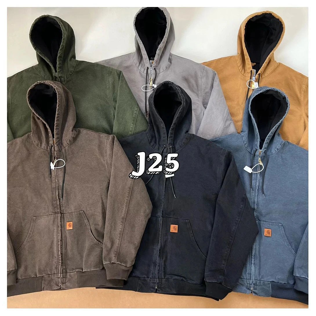 Carhartt Work In Progress Carhartt WIP Active Jacket Dark Indigo Hooded Workwear Jacket Ou... product detail 2 in Litbuy spreadsheet finds