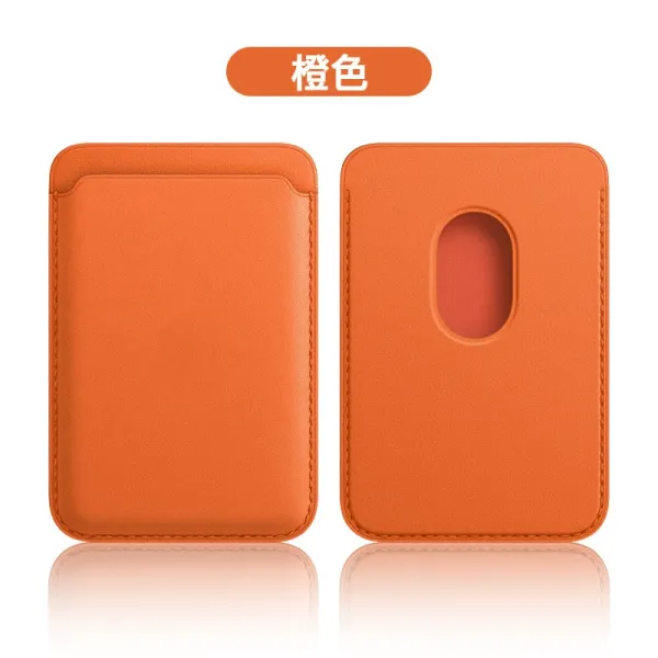 Apple MagSafe Wallet Orange Card Holder - 1