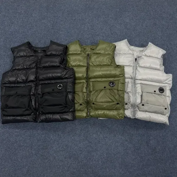 Moncler Genius 1952 Black Down Vest - 4