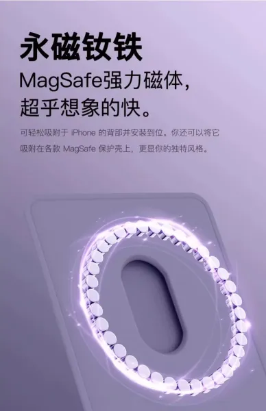 Apple Leather Wallet with MagSafe Midnight - 8