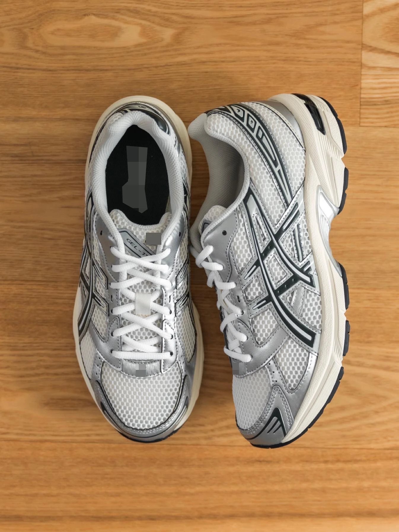 Asics Gel-1130 Black Silver Running Shoes - 18