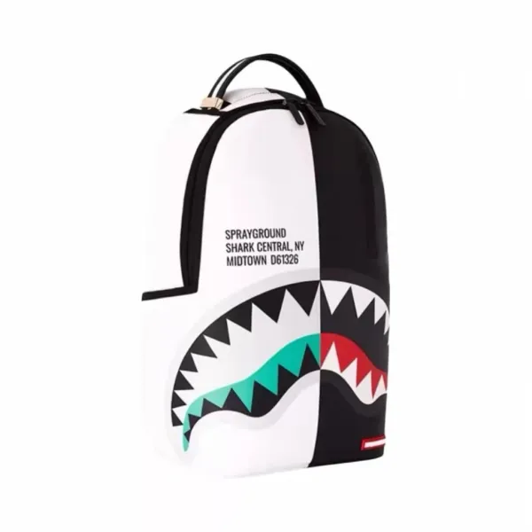 Sprayground Shark Central NY Dual-Tone Shark Mouth Backpack - 1