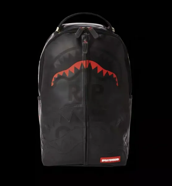 Sprayground Shark Mouth Black Glossy Backpack - 1