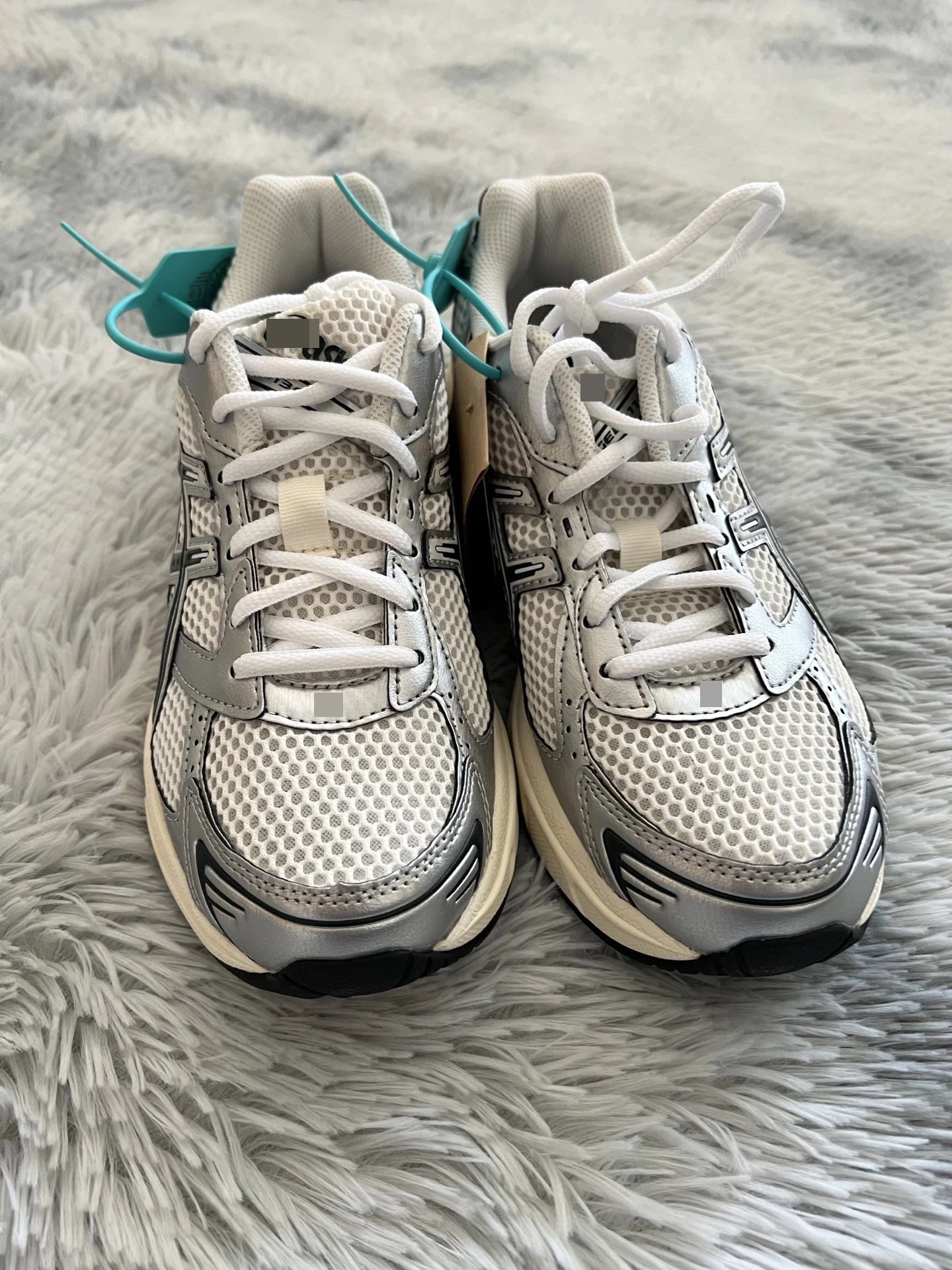 Asics Gel-1130 Black Silver Running Shoes - 33