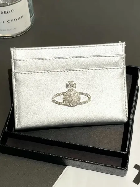 Design Guess Triangle Logo Black Short Wallet - 12