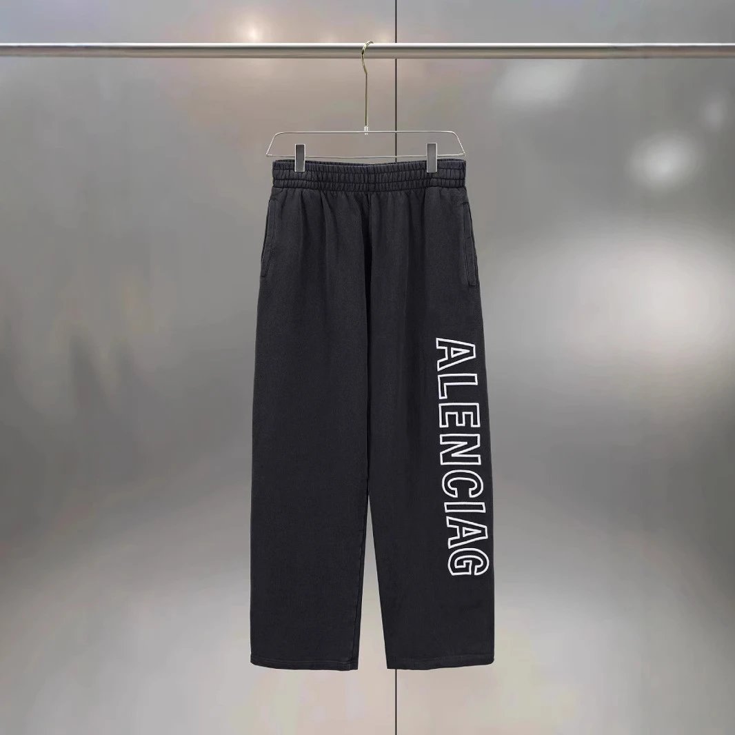 Balenciaga Washed Straight Leg Pants