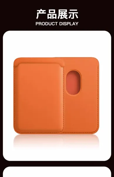 Apple Leather Wallet with MagSafe Midnight - 15