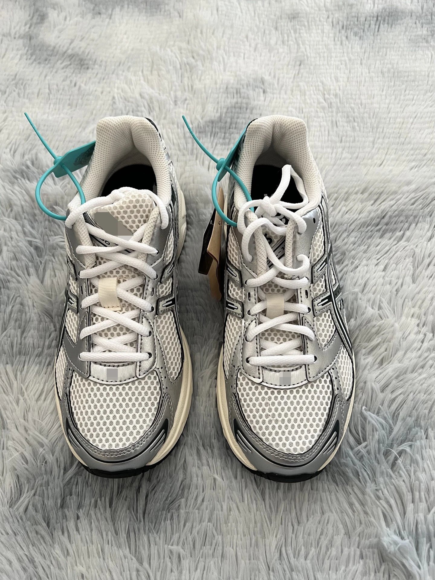Asics Gel-1130 Black Silver Running Shoes - 27