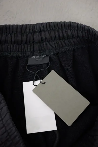 Balenciaga Logo Print Sweatpants Black - 8