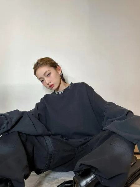 Off-White Industrial Collar Sweatshirt Black - 9