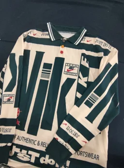 thumbnail for Amazon Hot Summer New Men's Trend Top Shirt Men's Long Sleeve Sweater Jacket Men's Polo Shirt