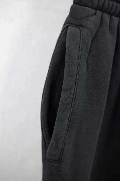 Balenciaga Logo Print Sweatpants Black - 7