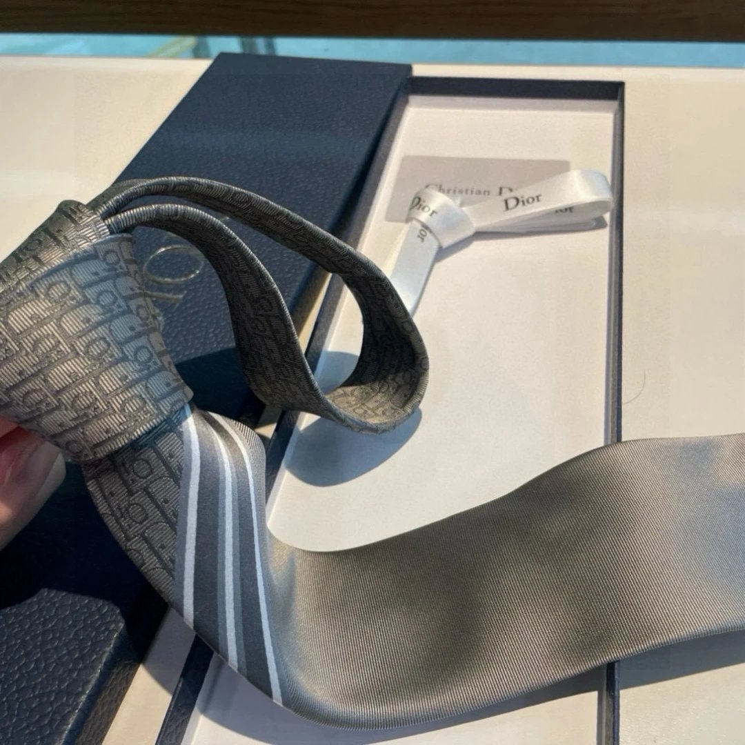 Dior Ties CD Jacquard Tie image 8