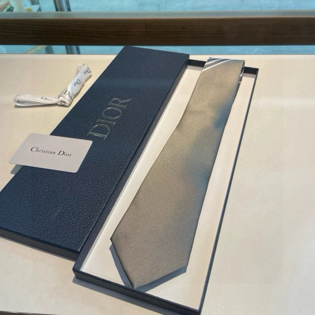 Dior Ties CD Jacquard Tie image 2