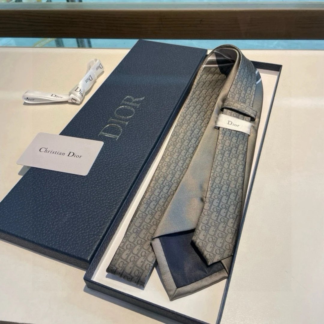 Dior Ties CD Jacquard Tie image 3