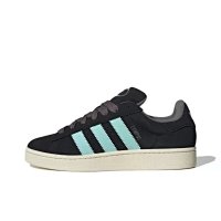 Cam, black, Tiffany green stripes