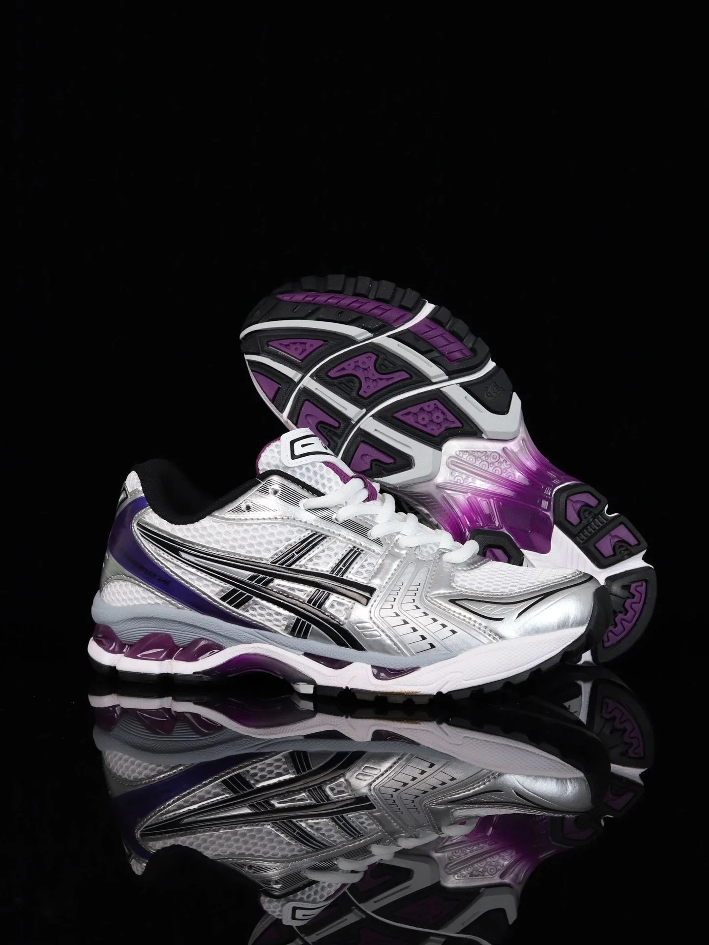 ASICS Gel-Kayano 14 White Silver Purple
