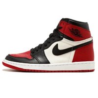 17-555088-610-A1 High-top Black and Red Toe (G)